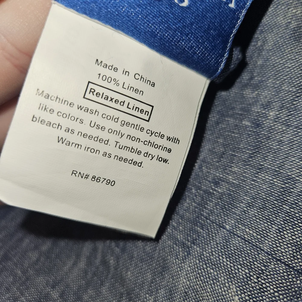 The Company Store Relaxed Linen Duvet Cover